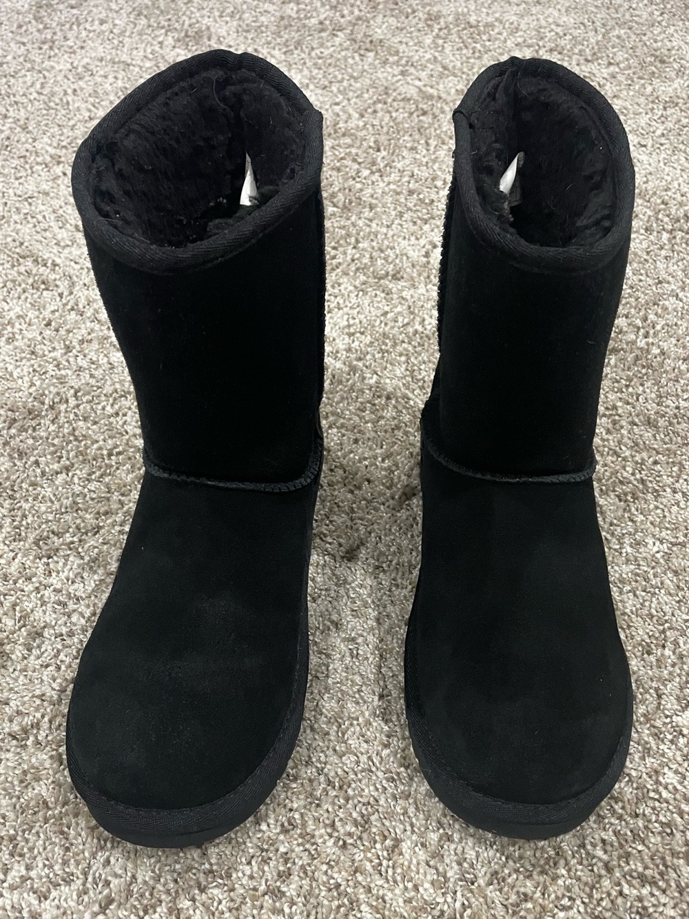 UGG x Koolaburra Classic Short Suede Shearling Boots Sz 7 US